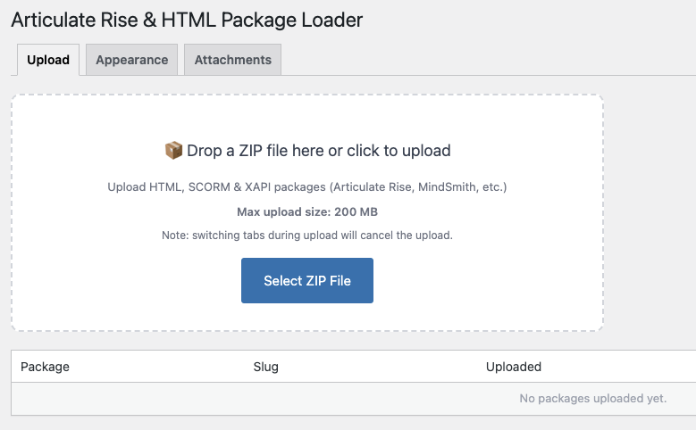 Articulate Loader Screenshot 1