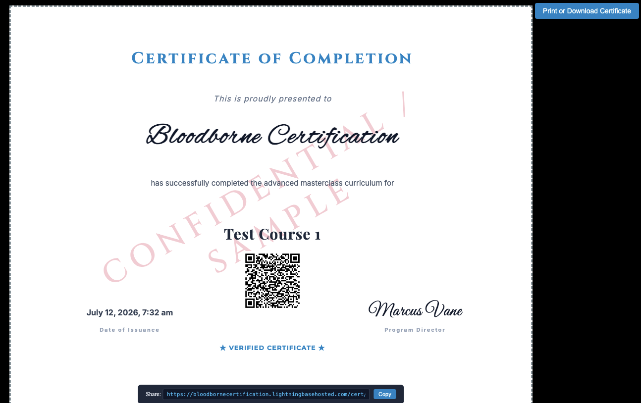 Learndash Certificate Builder Screenshot 4