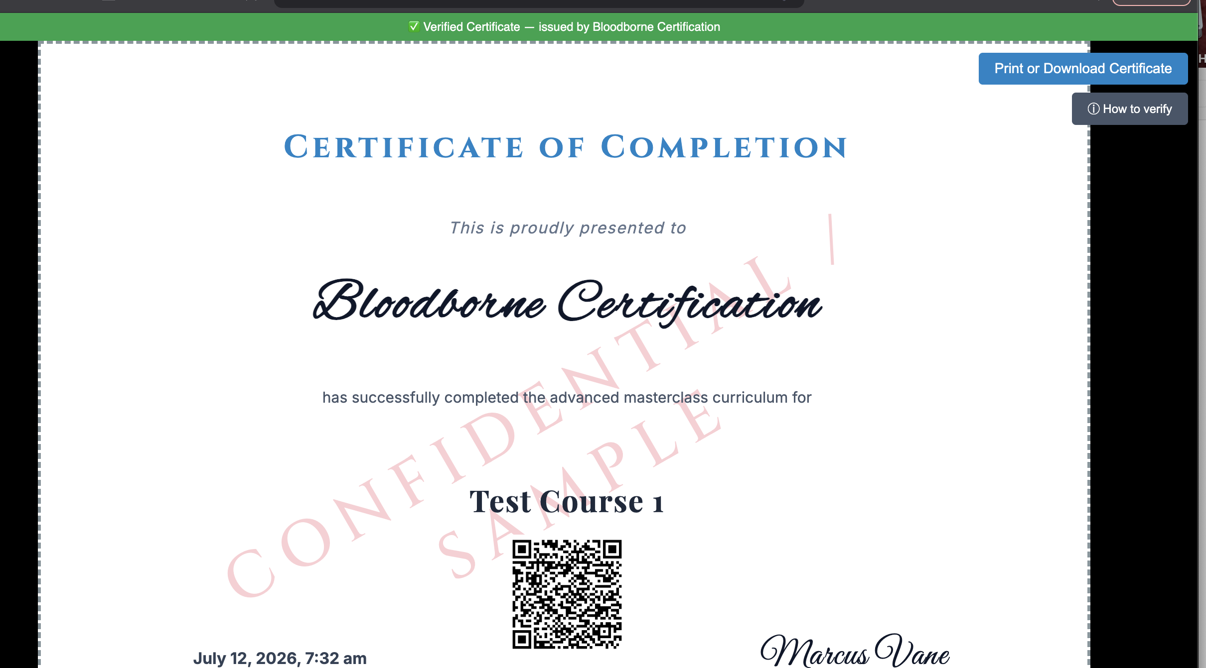 Learndash Certificate Builder Screenshot 2